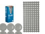 Berilo Tapis de Bain Antidérapant Brique Gris - 67 x 36 x 1 cm (Set de 6)
