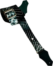 GETM The Casandra Black & White - Sangle pour Guitare et Basse