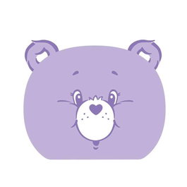 Cerdá Serviette de bain pour cheveux Care Bears - Couleur violette - À partir de 3 ans