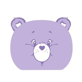 Cerdá Serviette de plage et pour cheveux Care Bears Violette