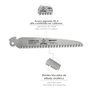 SAMURAI Lame de rechange pour scie D180 180 mm