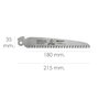 SAMURAI Lame de rechange pour scie D180 180 mm