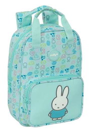 Safta Mochila infantile recyclée et imperméable Miffy "Friends" 20x28x8 cm - Sac à dos enfant