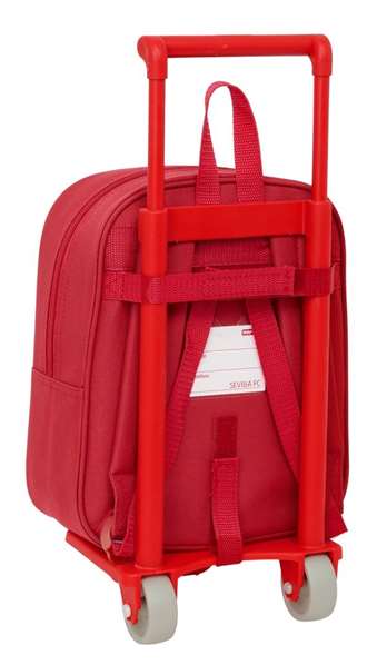Safta Moch 232+Carro 805 Sac à dos et chariot résistant à l'eau Sevilla FC 22x27x10 cm pour enfant (à partir de 3 ans) Safta Moch 232+Carro 805 Sac à dos et chariot résistant à l'eau Sevilla FC 22x27x10 cm pour enfant (à partir de 3 ans)