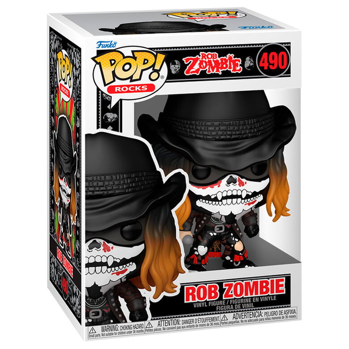 Funko Pop! Rocks Rob Zombie avec bandana
