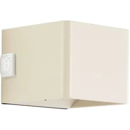Brilliant - ISEO - Applique murale extérieure rechargeable avec détecteur - LED 4W 300lm 3000K USB - Crème - Ampoule incluse