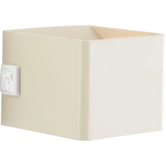 Brilliant - ISEO - Applique murale extérieure rechargeable avec détecteur - LED 4W 300lm 3000K USB - Crème - Ampoule incluse