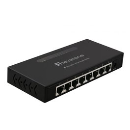 Level One Switch 8 Ports Gigabit 10/100/1000 Mbps Bureau/Mural