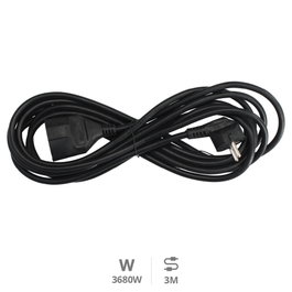 GSC Evolution Rallonge électrique noire Sucko 3x1.5mm 3M