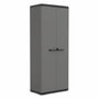 Keter Armoire de rangement utilitaire Più - Gris anthracite et noir