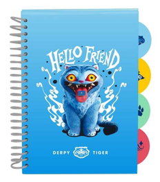 Safta Bloc-notes A5 K-Pop Demon Hunters Derpy avec 80 feuilles quadrillées