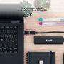 Nanocable Adaptateur USB-C vers USB-A OTG Noir 30 mm - Charge et Données