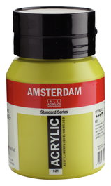 Amsterdam Standard Series Peinture Acrylique Vert Olive Clair 500 ml