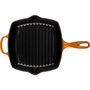 Le Creuset Poêle grill Signature carrée 26cm rouge