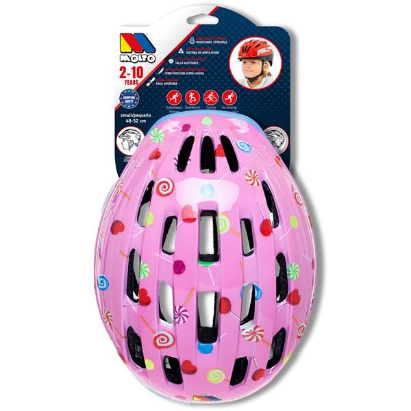 Molto Casque pour enfant rose - pour 2 à 5 ans - Taille 48-53 cm Molto Casque pour enfant rose - pour 2 à 5 ans - Taille 48-53 cm