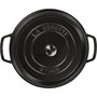 Zwilling Staub Cocotte ronde en fonte 28 cm Noire Schwarz