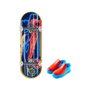 Mattel Mini Skateboard Hot Wheels avec Chaussures - 10 cm - Modèles Variés - Langue: Espagnol, Portugais