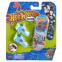 Mattel Mini Skateboard Hot Wheels avec Chaussures - 10 cm - Modèles Variés - Langue: Espagnol, Portugais