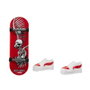 Mattel Mini Skateboard Hot Wheels avec Chaussures - 10 cm - Modèles Variés - Langue: Espagnol, Portugais