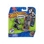 Mattel Mini Skateboard Hot Wheels avec Chaussures - 10 cm - Modèles Variés - Langue: Espagnol, Portugais