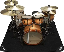 Zildjian Tapis de Batterie Deluxe 1,96 m x 1,63 m avec Sac de Transport