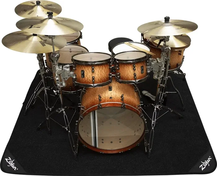 Zildjian Tapis de Batterie Deluxe 1,96 m x 1,63 m avec Sac de Transport Zildjian Tapis de Batterie Deluxe 1,96 m x 1,63 m avec Sac de Transport