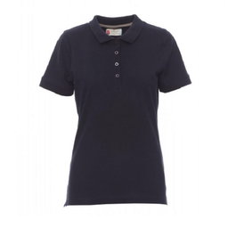 PAYPER Polo femme manches courtes bleu marine taille S
