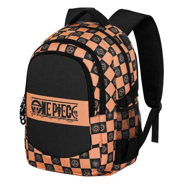 Karactermania One Piece Run. Plus Fan Chess Sac à dos grande capacité avec port USB, 3 compartiments, Ripstop, 46x34x21 cm Karactermania One Piece Run. Plus Fan Chess Sac à dos grande capacité avec port USB, 3 compartiments, Ripstop, 46x34x21 cm