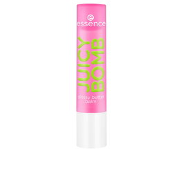 Essence Baume à Lèvres Juicy Bomb #03 Time To Pitaya - Teinte Intense, Parfum Fruité, Texture Brillante et Pulpeuse, 2,50 g
