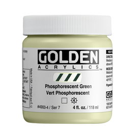 Golden Peinture Acrylique Heavy Body Vert Phosphorescent 118 ml
