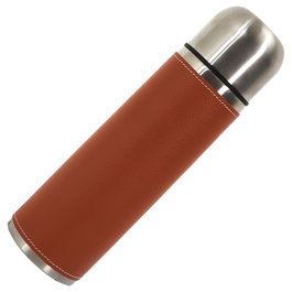 Cook Concept Thermos 500 ml avec housse imitation cuir