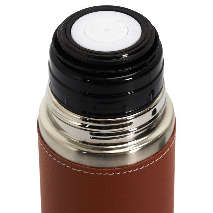 Cook Concept Thermos 500 ml avec housse imitation cuir