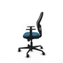 Piqueras y Crespo Chaise de Bureau Jorquera - Vert pétrole et Noir