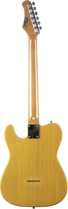 EKO Guitare Électrique Starter Tl401 Type Tele (Touche en érable) - Butterscotch