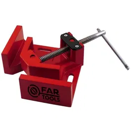 FARTOOLS PRO - Etau d'angle en acier, avec manivelle et mors en fonte d'aluminium - Pour soudure et perçage à angle droit - Réf. 150515
