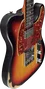 EKO Tero Relic Guitare Électrique Telecaster Aire Sunburst - Corps Paulownia, Manche Érable