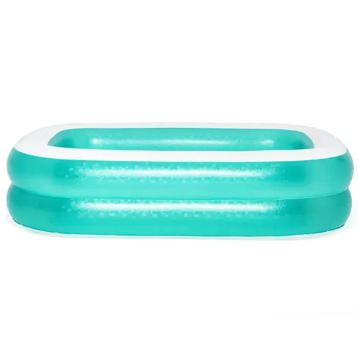 Bestway - Piscine gonflable pour enfants - Modèle rectangulaire - 201 x 150 x 51 cm - Bleu