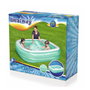 Bestway Piscine Gonflable Rectangulaire 201 x 150 x 51 cm - Bleu