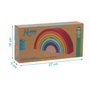 KioKids Arc-en-ciel Waldorf Grand - 8 Pièces