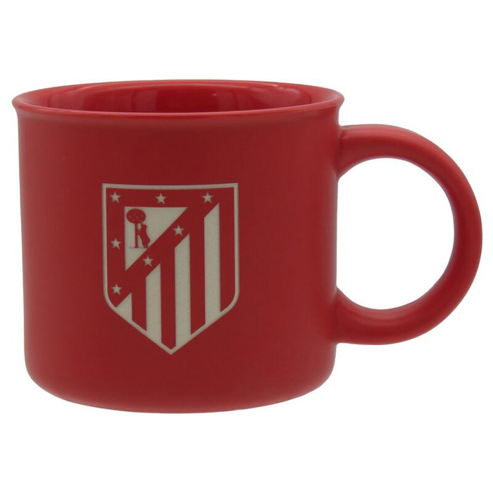 Atletico de Madrid - Tasse en céramique officielle 430 ml - 13x10,2x8,8 cm - Microwaves et lave-vaisselle - Avec boîte Atletico de Madrid - Tasse en céramique officielle 430 ml - 13x10,2x8,8 cm - Microwaves et lave-vaisselle - Avec boîte