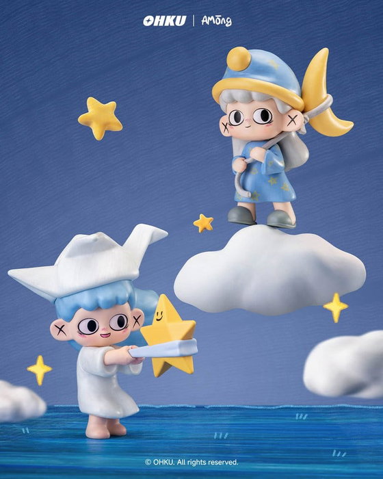 Dreame Mart AMong Dreams Assortiment de 6 Mini Figurines Blind Box