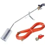 Rothenberger ROMAXI ECO Etancheur et Désherbeur à Gaz avec Détendeur - 1060°C - Ø60 mm - Poignée Ergonomique et Lance Coudée 35° - Gris