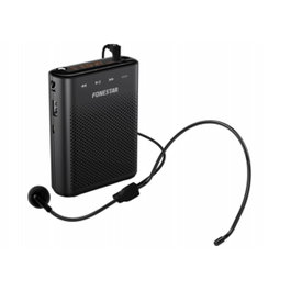 Fonestar UNIVOX-30 Amplificateur Portatif 30W Haut-parleur 3 Pouces USB Micro SD MP3 Avec Micro-cravate