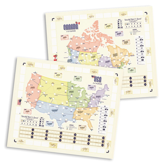 Asmodee Air Mail + Cartes Promo avec plateau réversible