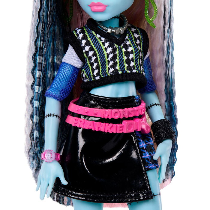 Mattel Monster High Frankie Stein avec son chien Watzie et 7 accessoires Mattel Monster High Frankie Stein avec son chien Watzie et 7 accessoires