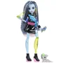 Monster High - Frankie - Poupée avec 7 Accessoires, Animal et Tenue Preppy - Réf. JHK31