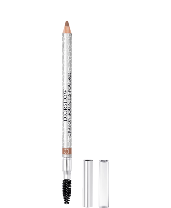 Christian Dior Diorshow Crayon à sourcils waterproof 2-en-1 - 02 Châtaigne Christian Dior Diorshow Crayon à sourcils waterproof 2-en-1 - 02 Châtaigne