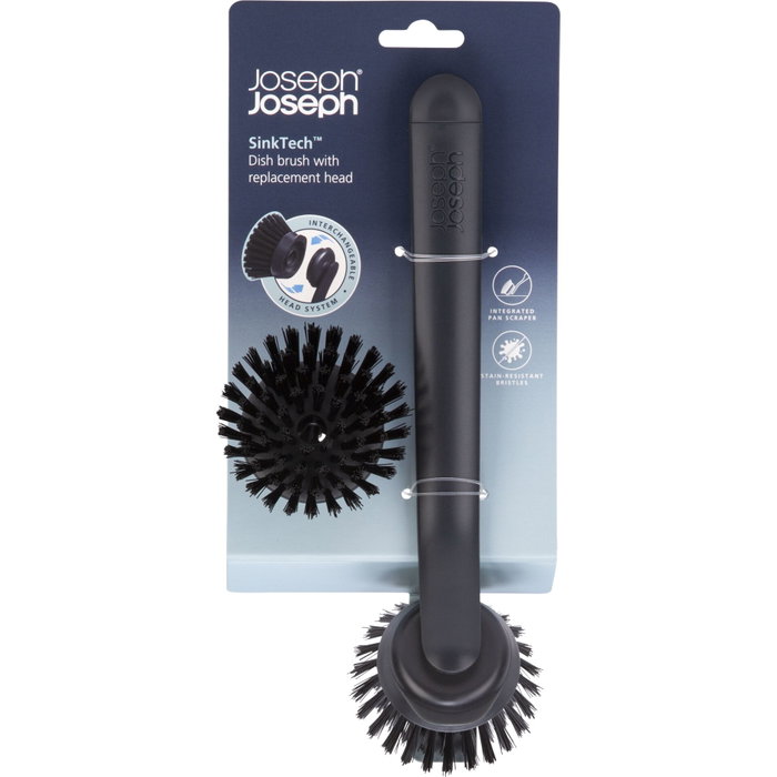 Joseph Joseph SinkTech Brosse de Plonge avec Tête de Remplacement Joseph Joseph SinkTech Brosse de Plonge avec Tête de Remplacement