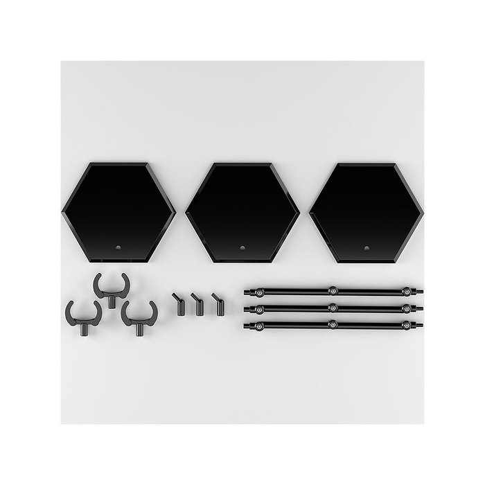 Good Smile Company The Simple Stand Mini Nendoroid More Pack de 3 Socles Black Hex Type Good Smile Company The Simple Stand Mini Nendoroid More Pack de 3 Socles Black Hex Type
