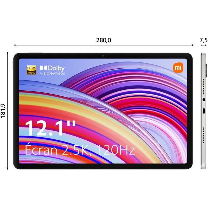 Xiaomi Redmi Pad Pro 128 Go - Tablet Android 12.1" - 6 Go RAM - Écran 2.5K 144 Hz - 10 000 mAh - Vert